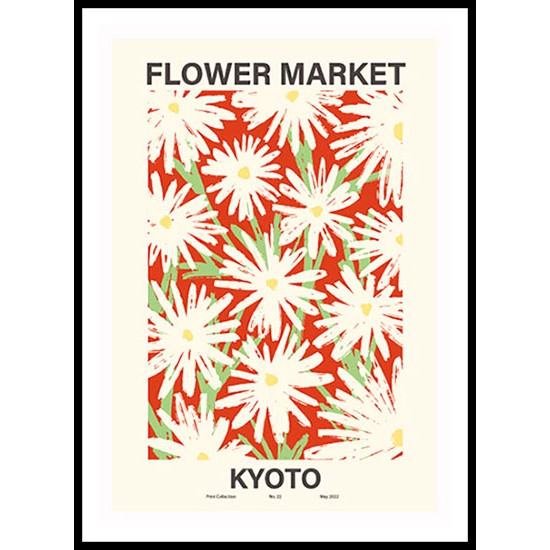 Abstract Flower Market Floral Wall Art Poster 20